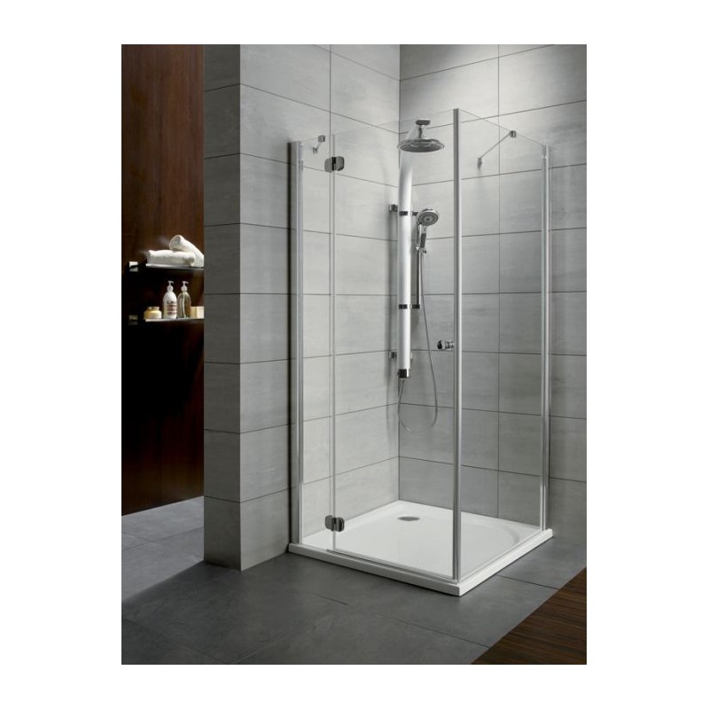 Radaway torrenta kdj szögletes zuhanykabin 90x90 króm keret ...