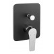 Ferro Adore Black-Chrome BDR7PBLC falsík alá építhető 2 funkciós csaptelep