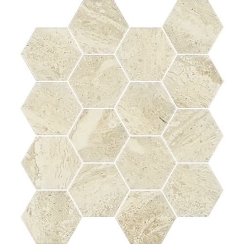 Paradyz Sunlight Stone Beige Mosaic Hexagon 29,8x29,8 mozaik