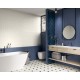 Paradyz Nightwish Blue 25x75 csempe