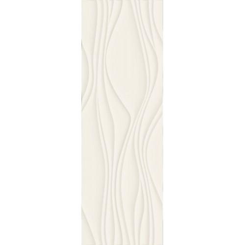 Paradyz Ceramika Neve Bianco Strukture MAT 25x75 csempe