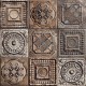 Mainzu Tin-Tile Rusty Mix 20x20 csempe