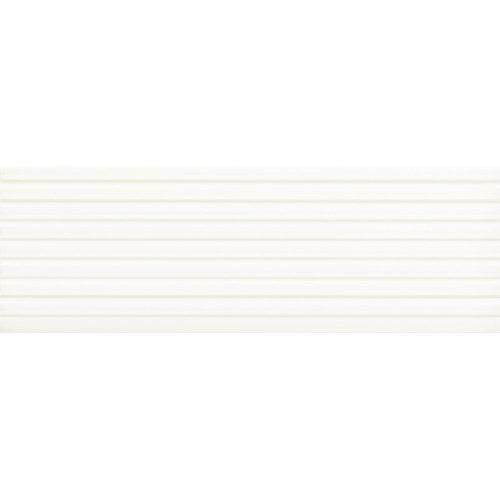 Paradyz Ceramika Elanda Bianco Stripes Structure 25x75 csempe