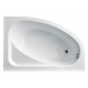 Besco Cornea 150x100 akril aszimmetrikus kád, jobbos
