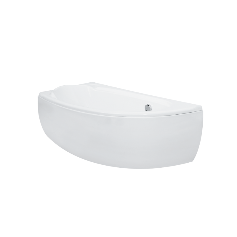 Besco Mini 150x70 akril aszimmetrikus kád, balos