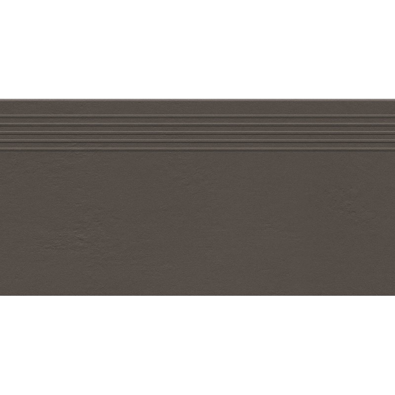 Tubadzin Industrio Dark Brown 29,6x59,8 lépcsőlap