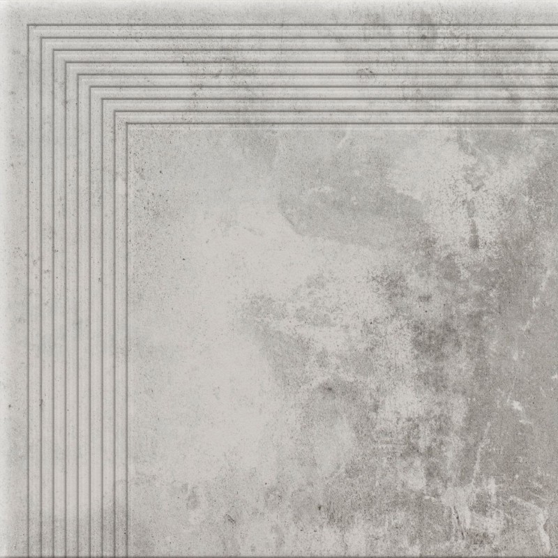 Cerrad Piatto Gris 30x30 sarok lépcsőlap