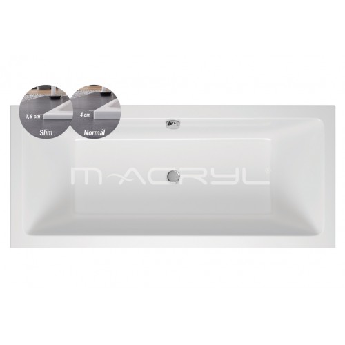 M-Acryl Sabina Slim 180x80 akril kád
