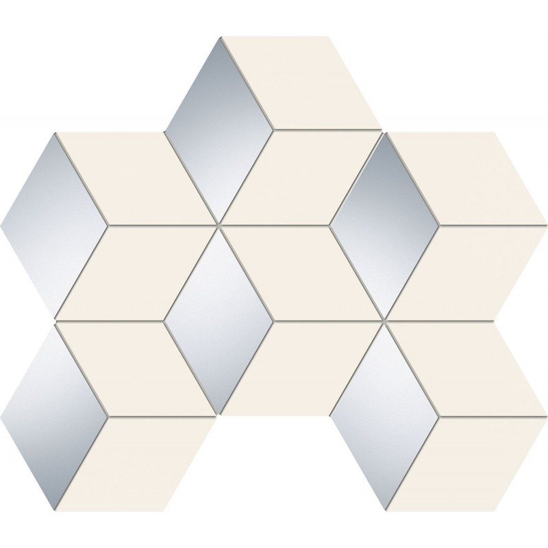 Ceramika Arte Senza White Hex 22,1x28,9 mozaik