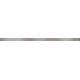 Cersanit Metal Silver Mirror Border 2x59 dekor csík