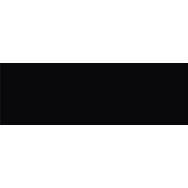 Cersanit Pret-a-Porter Black Glossy 25x75 csempe
