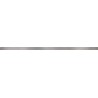 Cersanit Metal Silver Matt Border 2x59,8 dekor csík