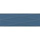 Cersanit Gravity Marine Blue Silver Inserto Satin 24x74 dekor