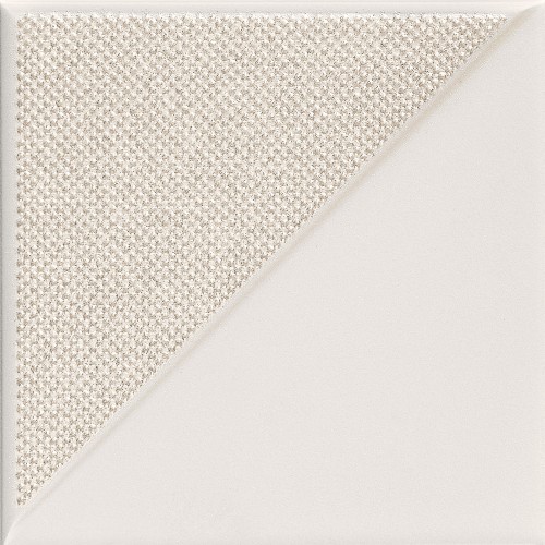 Tubadzin D-Reflection White 2 14,8x14,8 dekor csempe