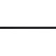 Domino L-Glass Black2,3x60,8 üveg dekorcsík