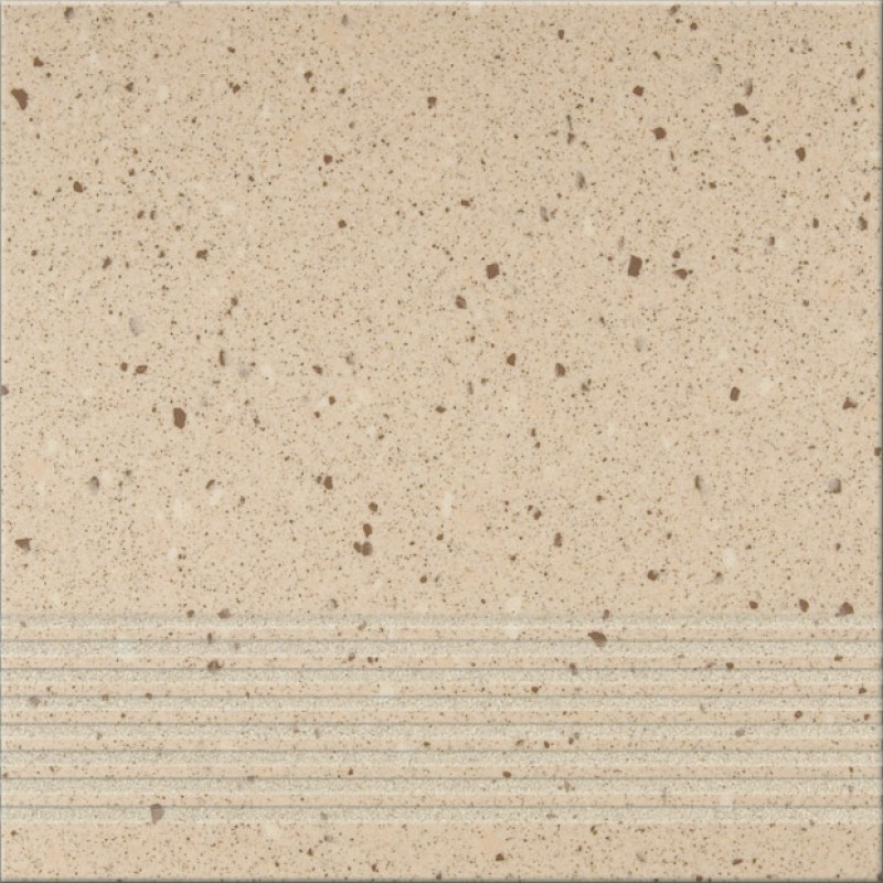 Opoczno Hyperion OP074-012-1 H4 Beige Steptread 29,7x29,7 lépcsőlap