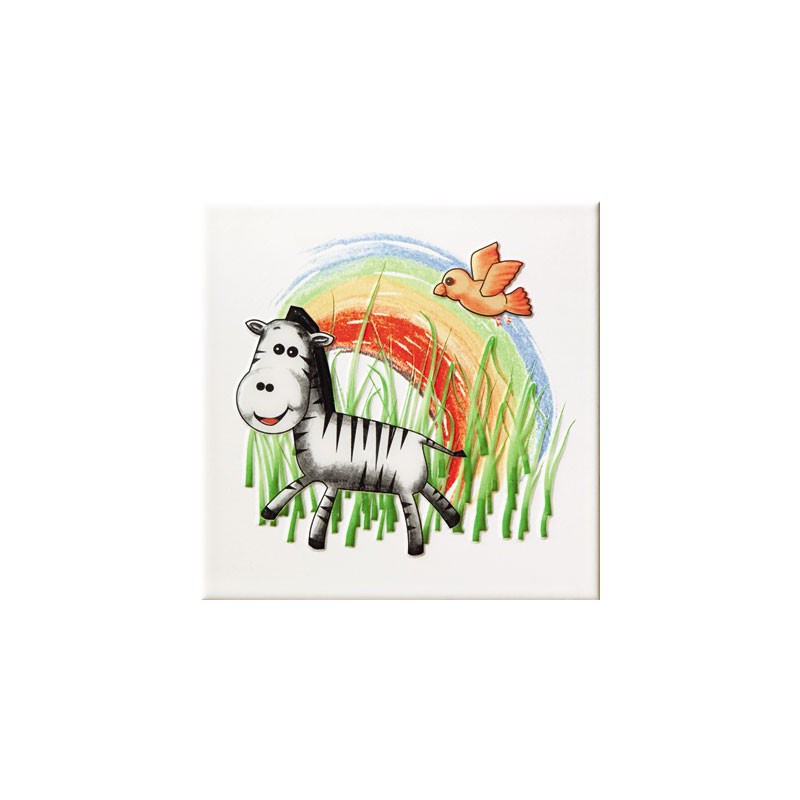 Tubadzyn Pastel Safari 1 20x20 dekor csempe