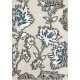 Domino Gris Flower Turkus 25x36 dekor csempe