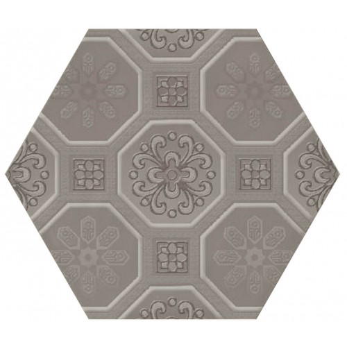 Cifre Ceramica Composicion Vodevil Grey 17,5x17,5 dekor csempe szett (3 db)