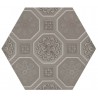 Cifre Ceramica Composicion Vodevil Grey 17,5x17,5 dekor csempe szett (3 db)