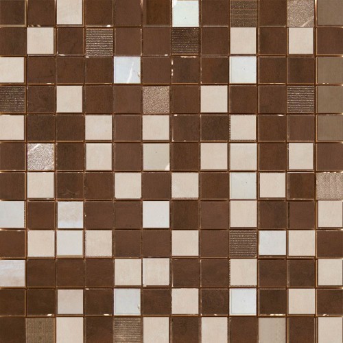Cifre Ceramica Mosaico Oxigeno Brown 30x30 mozaik