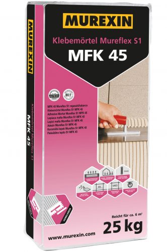 Murexin MFK 45 Mureflex S1 ragasztóhabarcs C2TE S1 25kg 