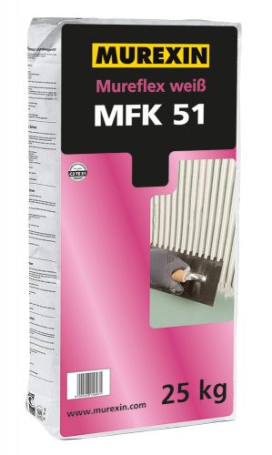 Murexin MFK 51 Mureflex S1 fehér ragasztóhabarcs C2TE S1 25kg 