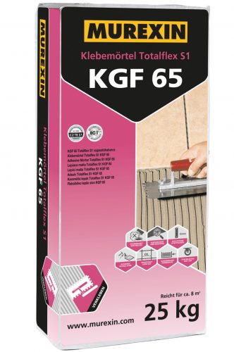 Murexin KGF 65 Totálflex S1 ragasztóhabarcs C2TE S1 25kg 