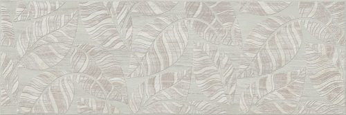 Cersanit Livi Beige Inserto Leaves 20x60 dekor W339-032