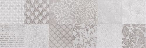 Cersanit Snowdrops Patchwork 20x60 csempe W477-002-1